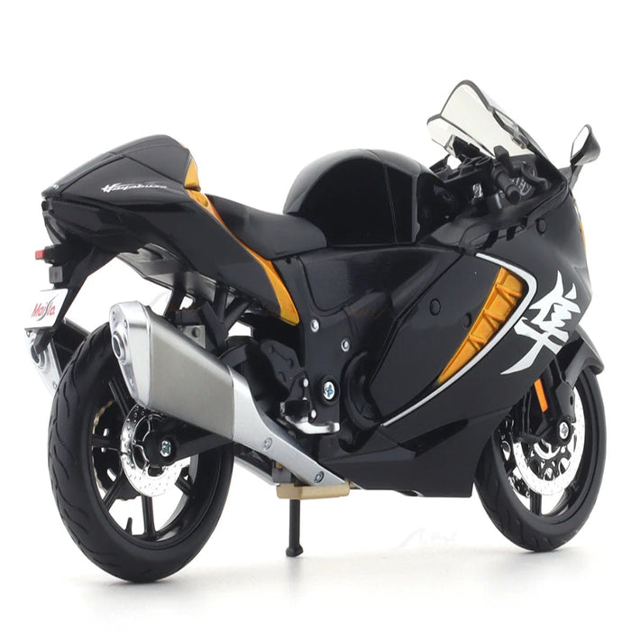 Maisto 2022 Suzuki Hayabusa Black 1:12 Maisto Licensed Scale Model bike collectible-Vehicles-Maisto-Toycra