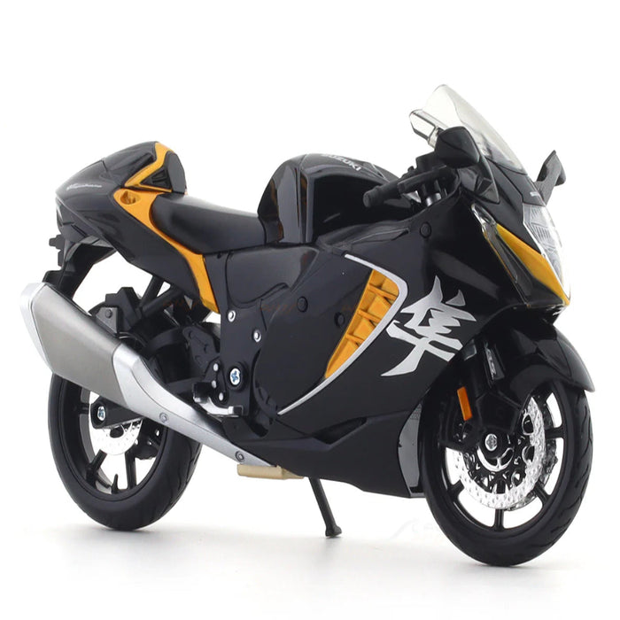 Maisto 2022 Suzuki Hayabusa Black 1:12 Maisto Licensed Scale Model bike collectible-Vehicles-Maisto-Toycra