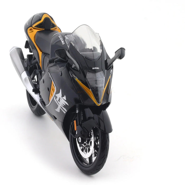 Maisto 2022 Suzuki Hayabusa Black 1:12 Maisto Licensed Scale Model bike collectible-Vehicles-Maisto-Toycra