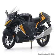 Maisto 2022 Suzuki Hayabusa Black 1:12 Maisto Licensed Scale Model bike collectible