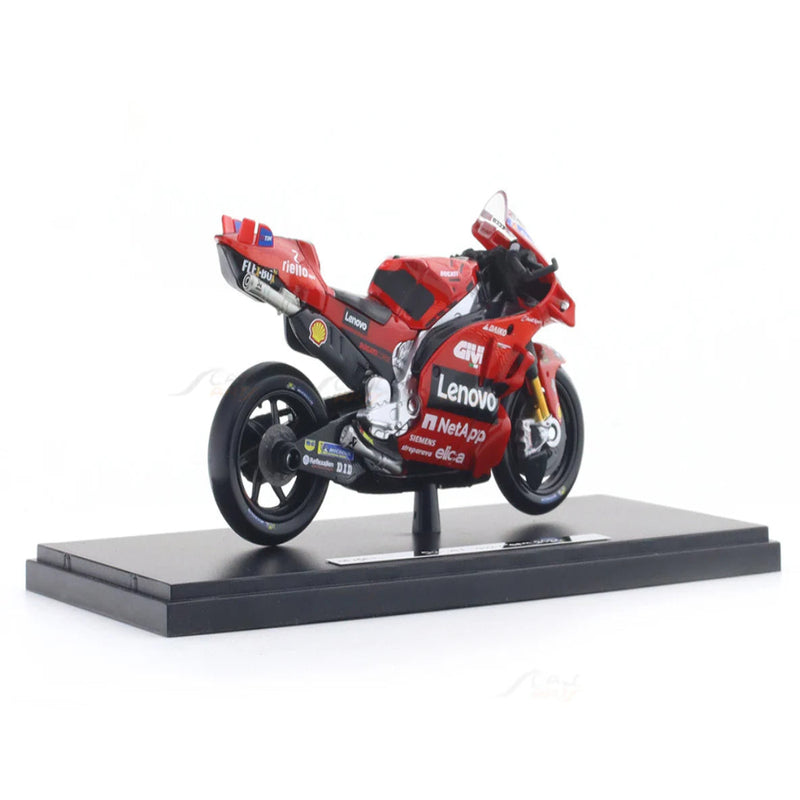 Maisto 2024 Ducati Desmosedici GP #1 Moto GP Pecco 1:18 Maisto Licensed Diecast Scale Model Bike Collectible