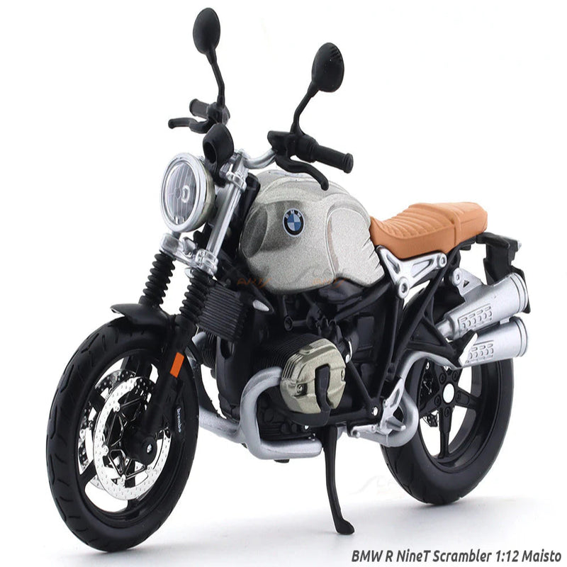 Maisto BMW R NineT Scrambler 1:12 Maisto Licensed Scale Model bike collectible