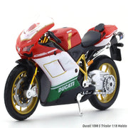 Maisto Ducati 1098 S Tricolor 1:18 Maisto licensed Scale Model bike collectible