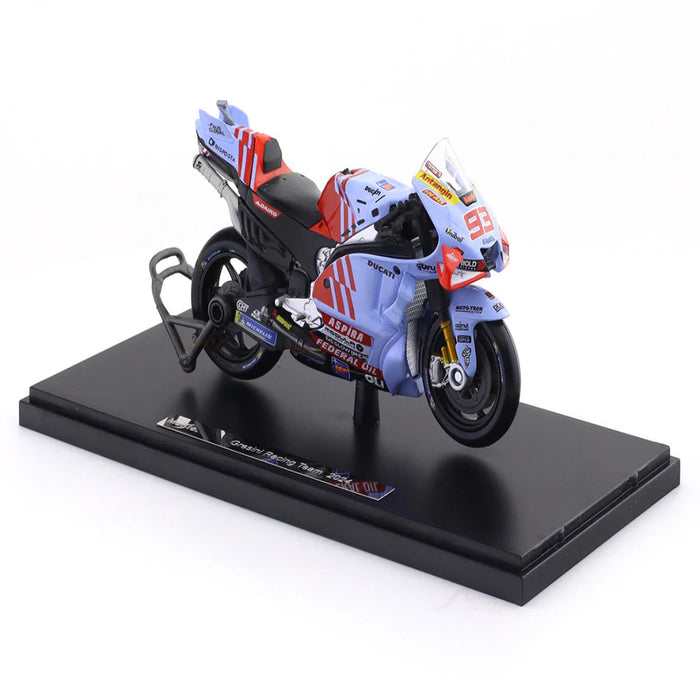 Maisto: Ducati #93 Marc Marquez Team Gresini Racing MotoGP Season 2024 (Scale 1:18)-Vehicles-Maisto-Toycra