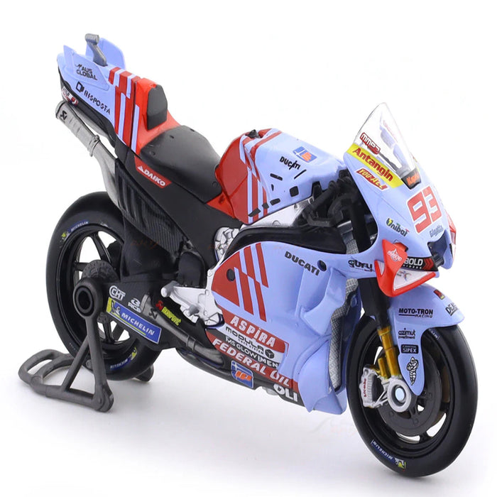Maisto: Ducati #93 Marc Marquez Team Gresini Racing MotoGP Season 2024 (Scale 1:18)-Vehicles-Maisto-Toycra