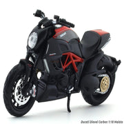 Maisto Ducati Diavel Carbon 1:18 Maisto diecast scale Model bike collectible