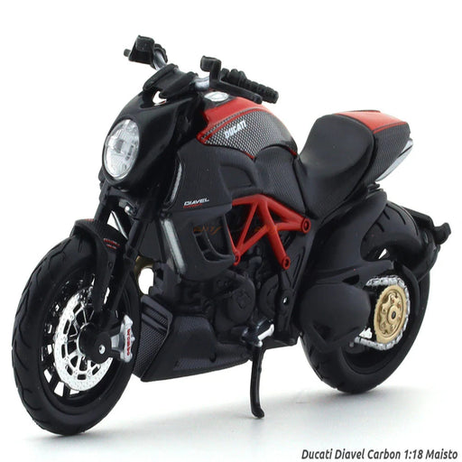 Maisto Ducati Diavel Carbon 1:18 Maisto diecast scale Model bike collectible-Vehicles-Maisto-Toycra