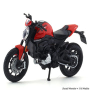 Maisto Ducati Monster + 1:18 Maisto Scale Model bike collectible