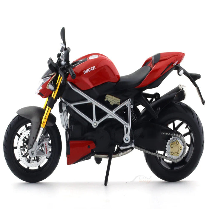 Maisto Ducati Super Naked V4 S 1:12 Maisto Licensed Scale Model bike collectible-Vehicles-Maisto-Toycra