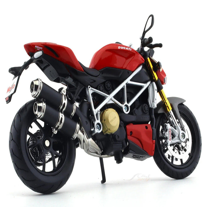 Maisto Ducati Super Naked V4 S 1:12 Maisto Licensed Scale Model bike collectible-Vehicles-Maisto-Toycra