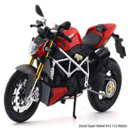 Maisto Ducati Super Naked V4 S 1:12 Maisto Licensed Scale Model bike collectible