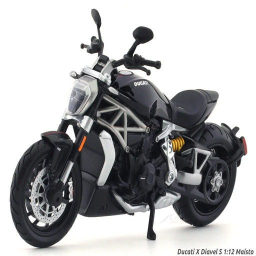 Maisto Ducati X Diavel S 1:12 Maisto Licensed Scale Model bike collectible-Vehicles-Maisto-Toycra