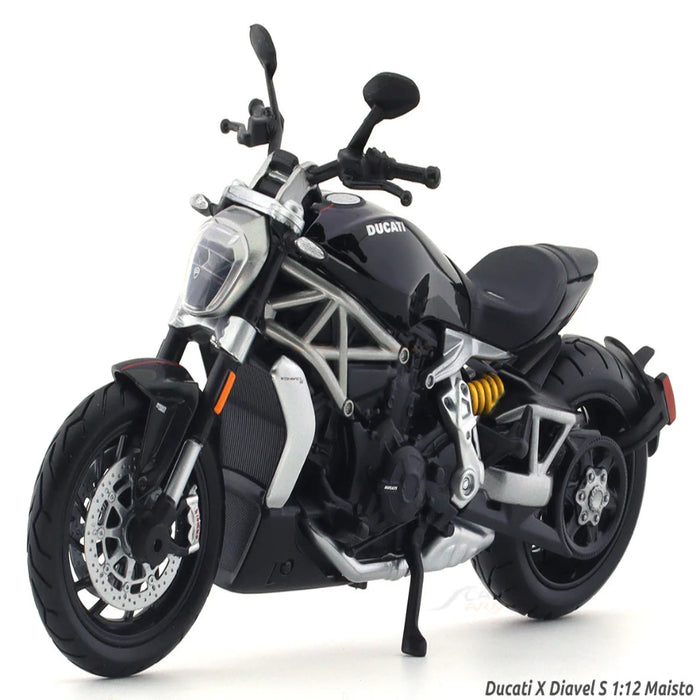 Maisto Ducati X Diavel S 1:12 Maisto Licensed Scale Model bike collectible-Vehicles-Maisto-Toycra