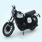 Maisto Jawa 42 White 1:18 Maisto licensed diecast scale model bike collectible