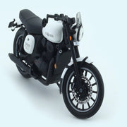 Maisto Jawa 42 White 1:18 Maisto licensed diecast scale model bike collectible