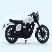 Maisto Jawa 42 White 1:18 Maisto licensed diecast scale model bike collectible