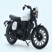 Maisto Jawa 42 White 1:18 Maisto licensed diecast scale model bike collectible