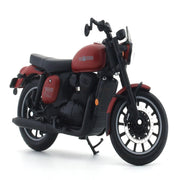 Maisto Jawa Yezdi #42 1:18 licensed diecast scale model bike collectible -Red