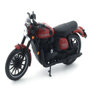 Maisto Jawa Yezdi #42 1:18 licensed diecast scale model bike collectible -Red