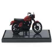 Maisto Jawa Yezdi #42 1:18 licensed diecast scale model bike collectible -Red