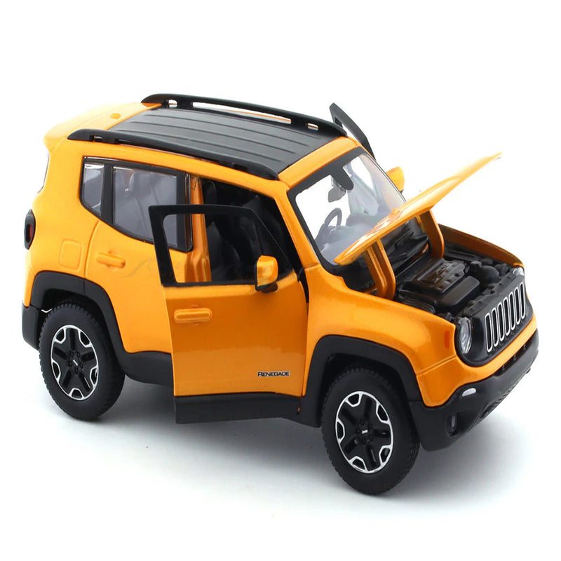 Maisto Jeep Renegade orange 1:24 Maisto licensed diecast Scale Model car