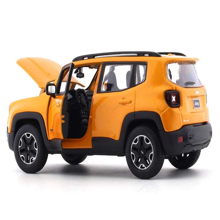 Maisto Jeep Renegade orange 1:24 Maisto licensed diecast Scale Model car-Vehicles-Maisto-Toycra