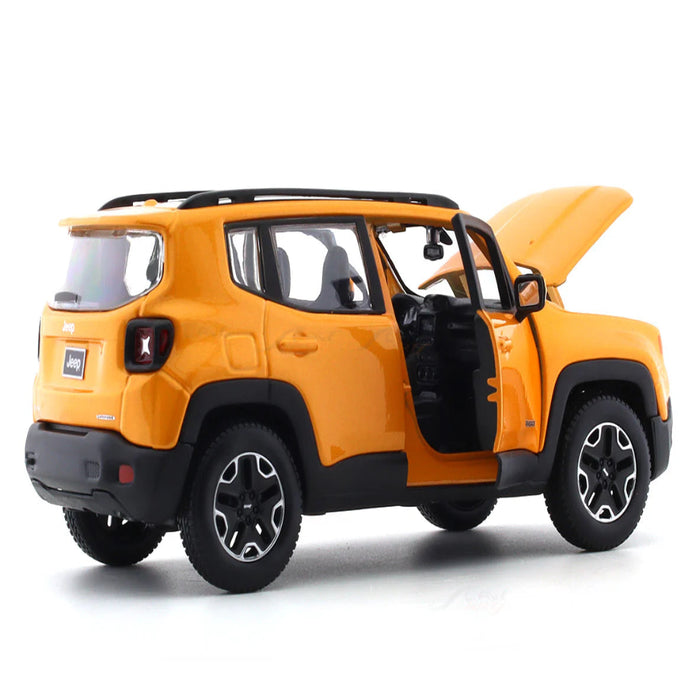 Maisto Jeep Renegade orange 1:24 Maisto licensed diecast Scale Model car-Vehicles-Maisto-Toycra