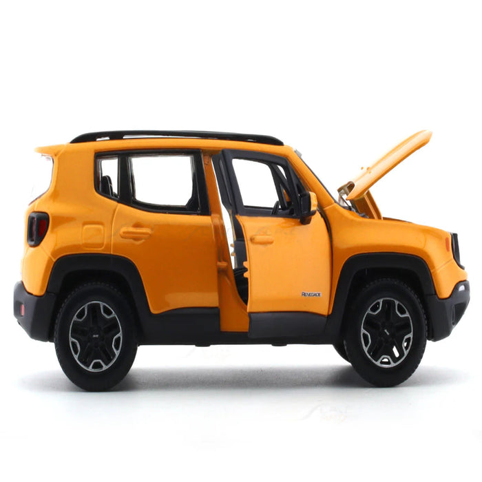 Maisto Jeep Renegade orange 1:24 Maisto licensed diecast Scale Model car-Vehicles-Maisto-Toycra