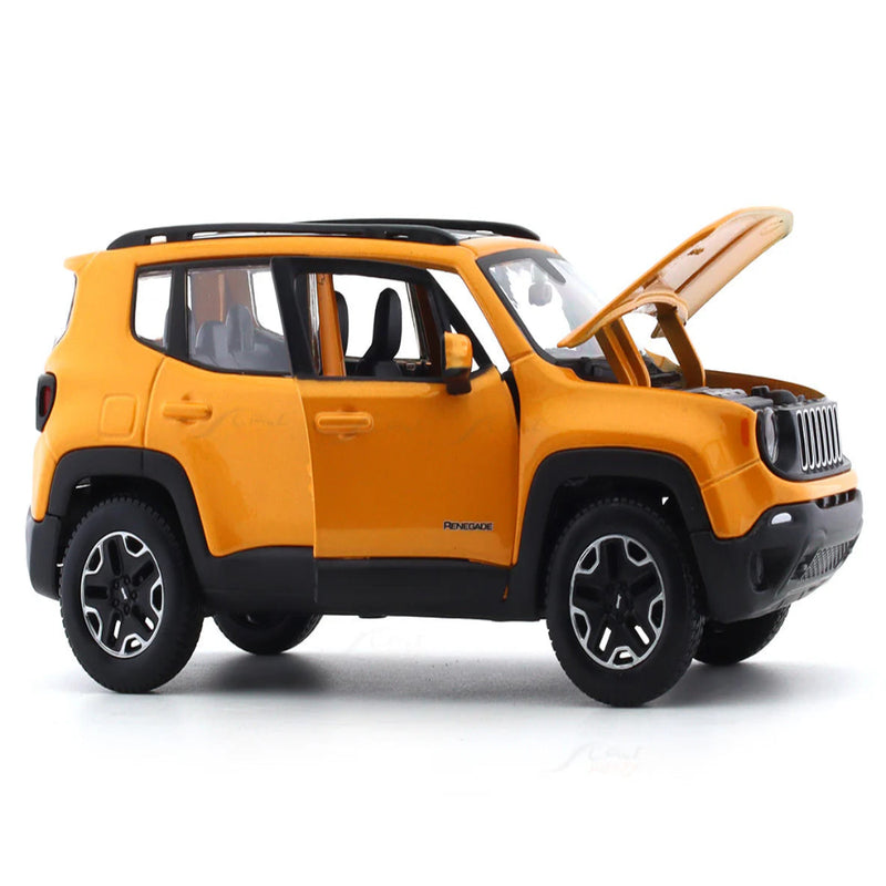 Maisto Jeep Renegade orange 1:24 Maisto licensed diecast Scale Model car