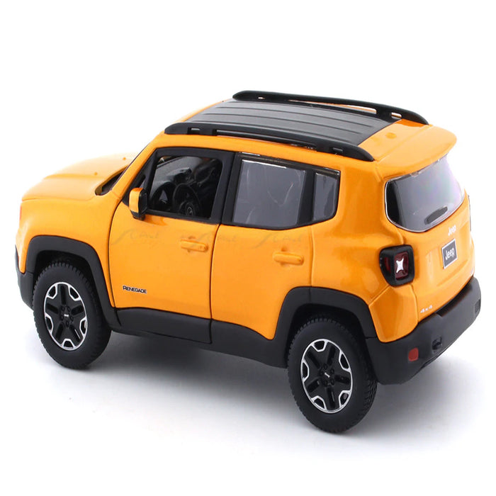 Maisto Jeep Renegade orange 1:24 Maisto licensed diecast Scale Model car-Vehicles-Maisto-Toycra