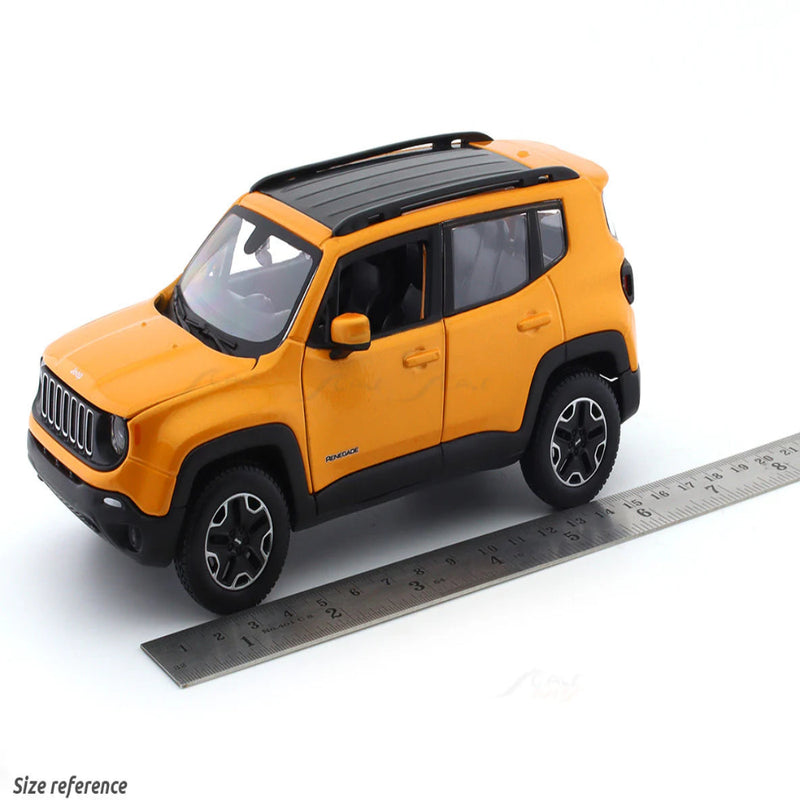 Maisto Jeep Renegade orange 1:24 Maisto licensed diecast Scale Model car