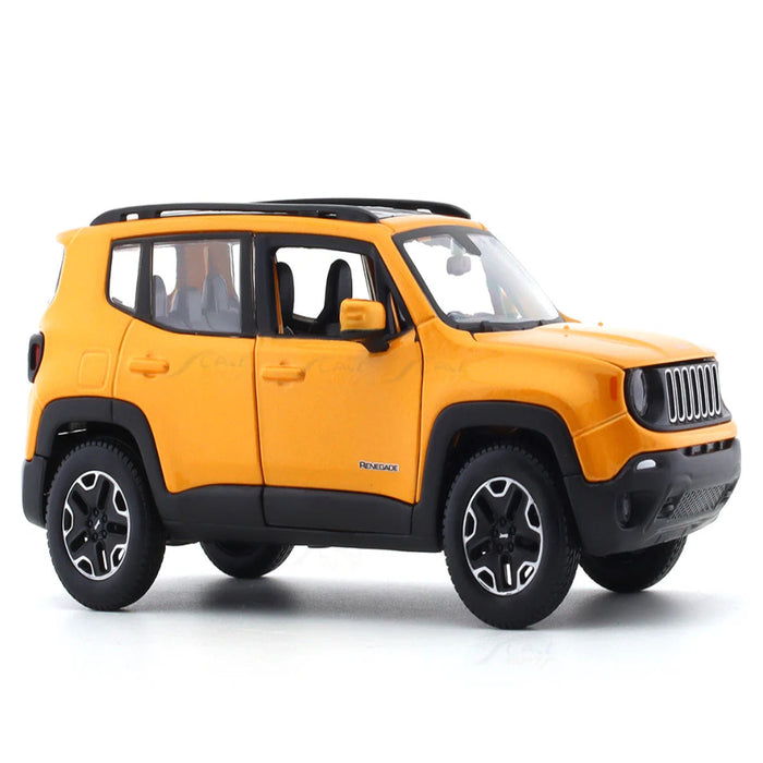 Maisto Jeep Renegade orange 1:24 Maisto licensed diecast Scale Model car-Vehicles-Maisto-Toycra