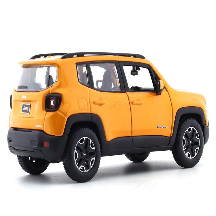 Maisto Jeep Renegade orange 1:24 Maisto licensed diecast Scale Model car-Vehicles-Maisto-Toycra
