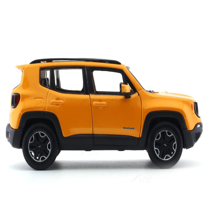 Maisto Jeep Renegade orange 1:24 Maisto licensed diecast Scale Model car-Vehicles-Maisto-Toycra