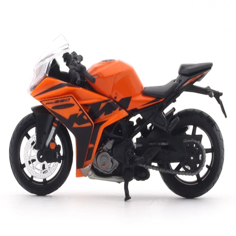 Maisto KTM RC390 Orange 1:18 Maisto licensed diecast scale model bike collectible