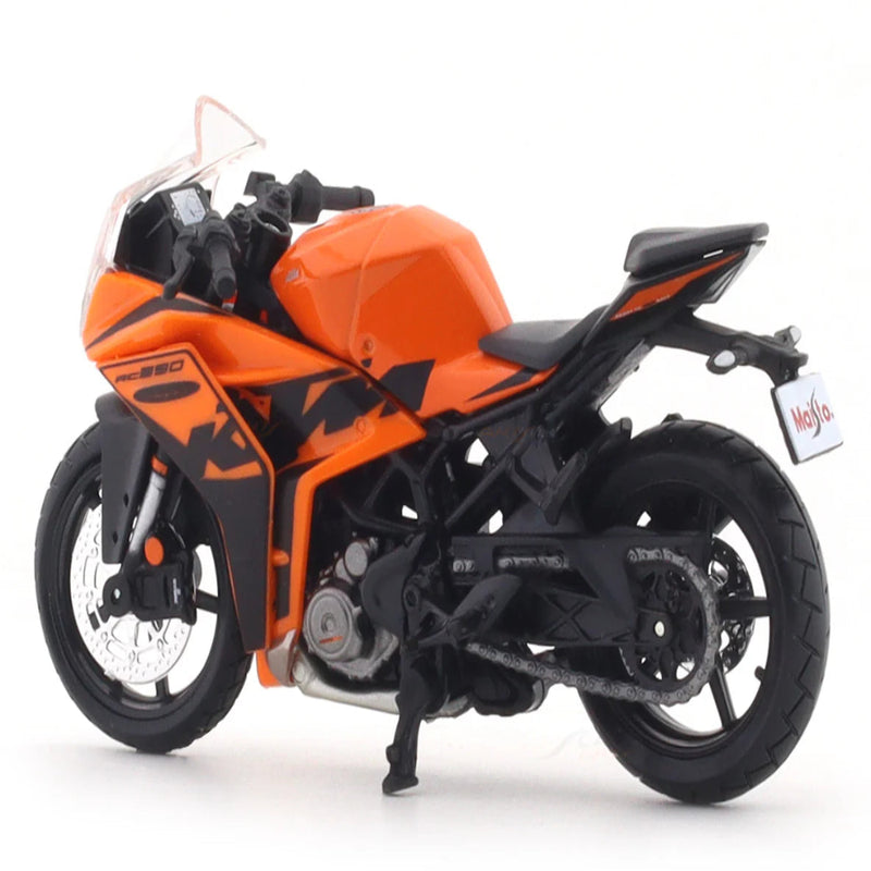 Maisto KTM RC390 Orange 1:18 Maisto licensed diecast scale model bike collectible