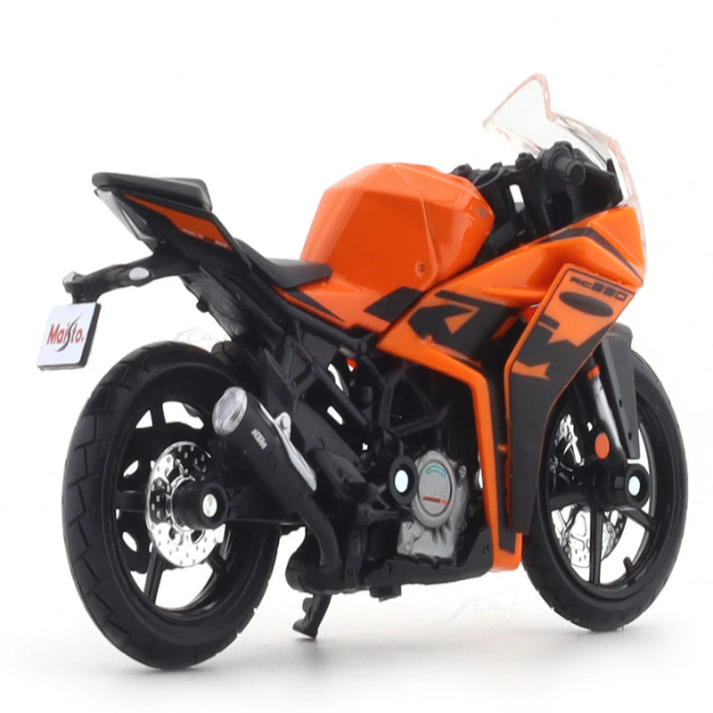 Maisto KTM RC390 Orange 1:18 Maisto licensed diecast scale model bike collectible