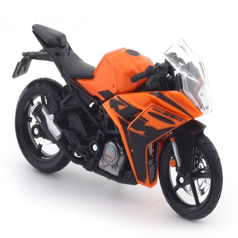 Maisto KTM RC390 Orange 1:18 Maisto licensed diecast scale model bike collectible