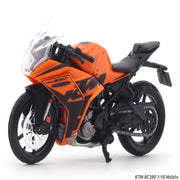Maisto KTM RC390 Orange 1:18 Maisto licensed diecast scale model bike collectible