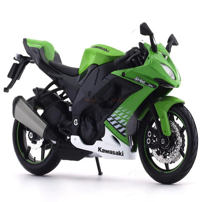 Maisto Kawasaki Ninja ZX 10R 1:12 Maisto licensed Scale Model bike collectible-Vehicles-Maisto-Toycra