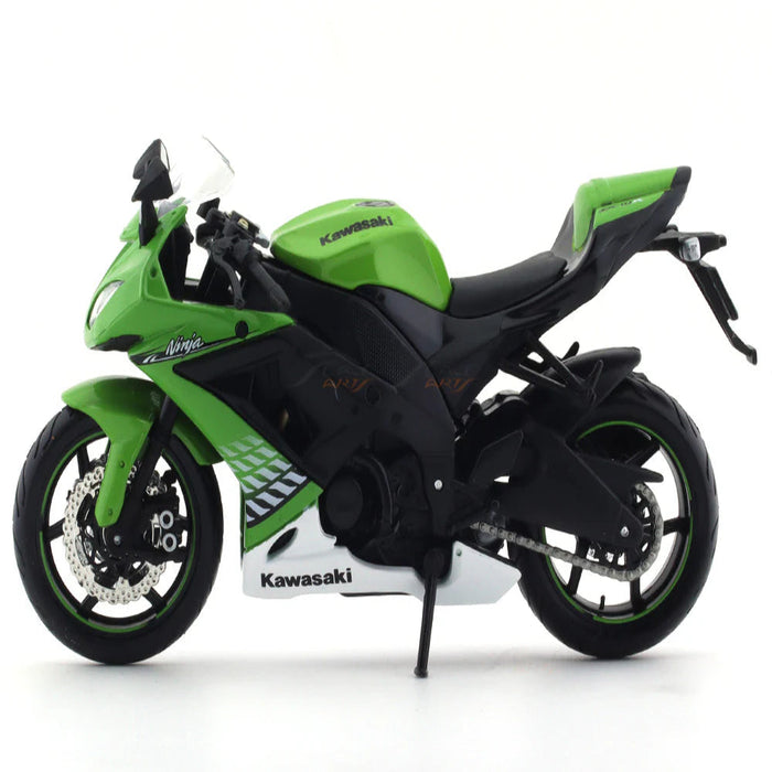 Maisto Kawasaki Ninja ZX 10R 1:12 Maisto licensed Scale Model bike collectible-Vehicles-Maisto-Toycra