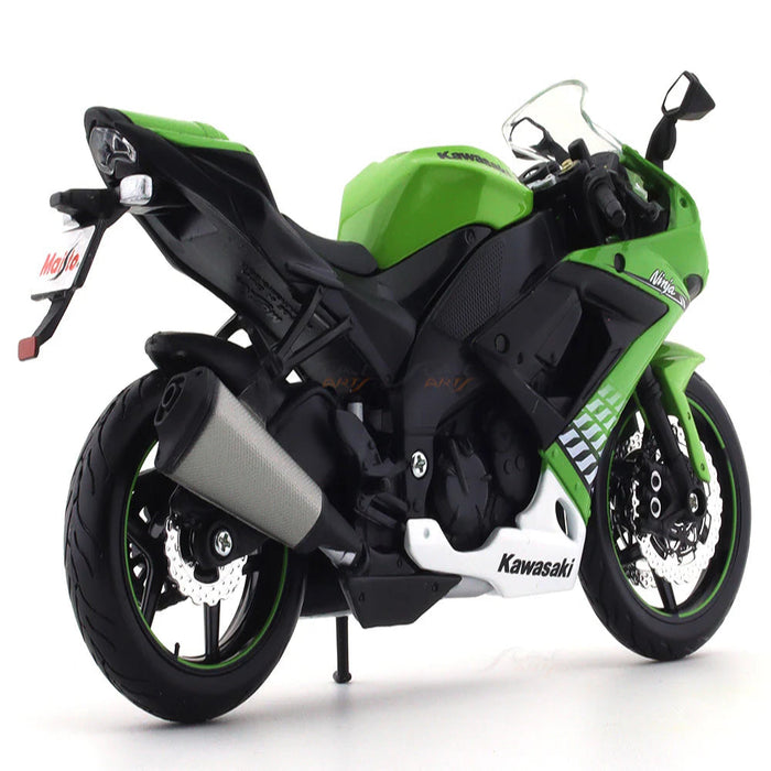Maisto Kawasaki Ninja ZX 10R 1:12 Maisto licensed Scale Model bike collectible-Vehicles-Maisto-Toycra