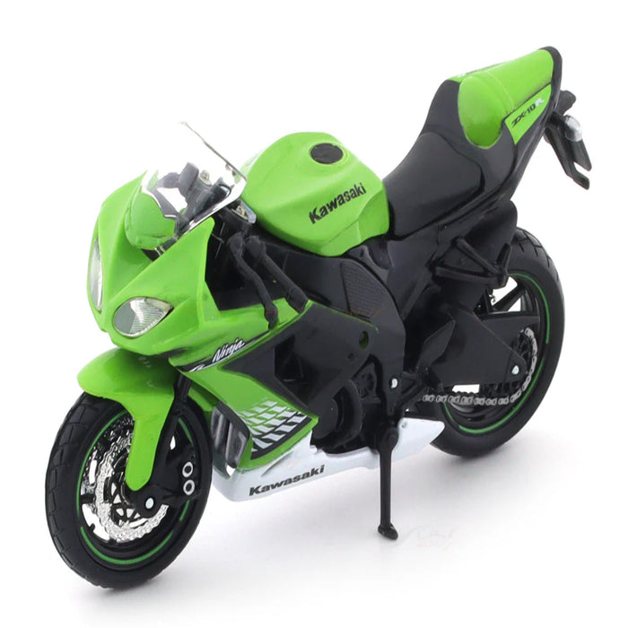 Maisto Kawasaki Ninja ZX 10R 1:18 Maisto licensed diecast Scale Model bike collectible-Vehicles-Maisto-Toycra