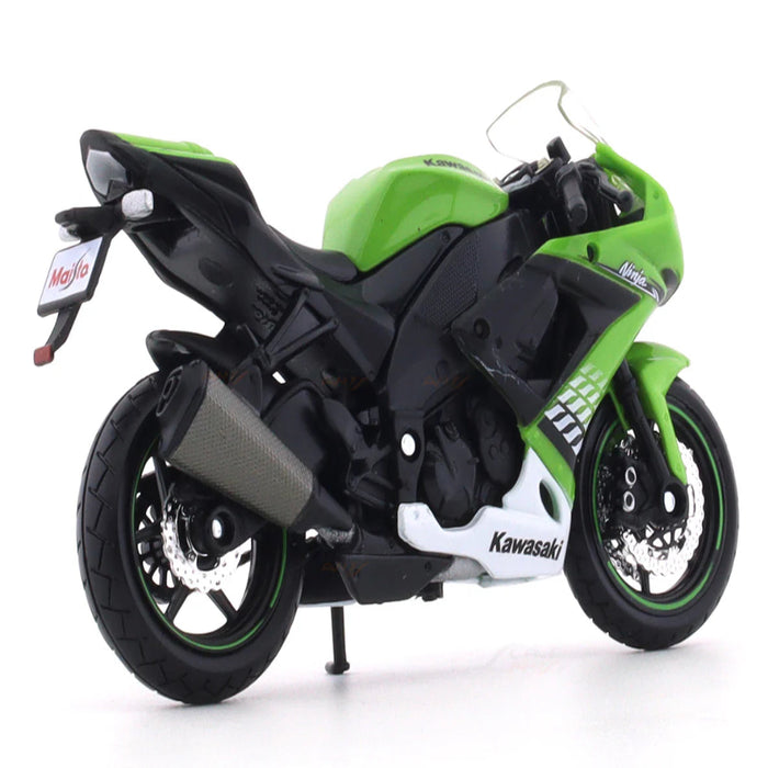 Maisto Kawasaki Ninja ZX 10R 1:18 Maisto licensed diecast Scale Model bike collectible-Vehicles-Maisto-Toycra