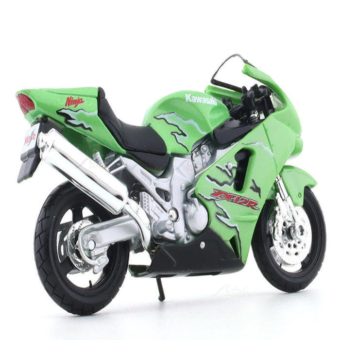Maisto Kawasaki Ninja ZX-12R 1:18 Maisto licensed diecast scale model bike-Vehicles-Maisto-Toycra