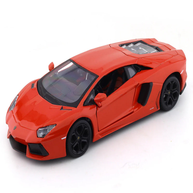 Maisto Lamborghini Aventador Coupe orange 1:24 Maisto licensed diecast Scale Model car