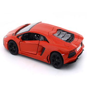 Maisto Lamborghini Aventador Coupe orange 1:24 Maisto licensed diecast Scale Model car