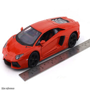 Maisto Lamborghini Aventador Coupe orange 1:24 Maisto licensed diecast Scale Model car