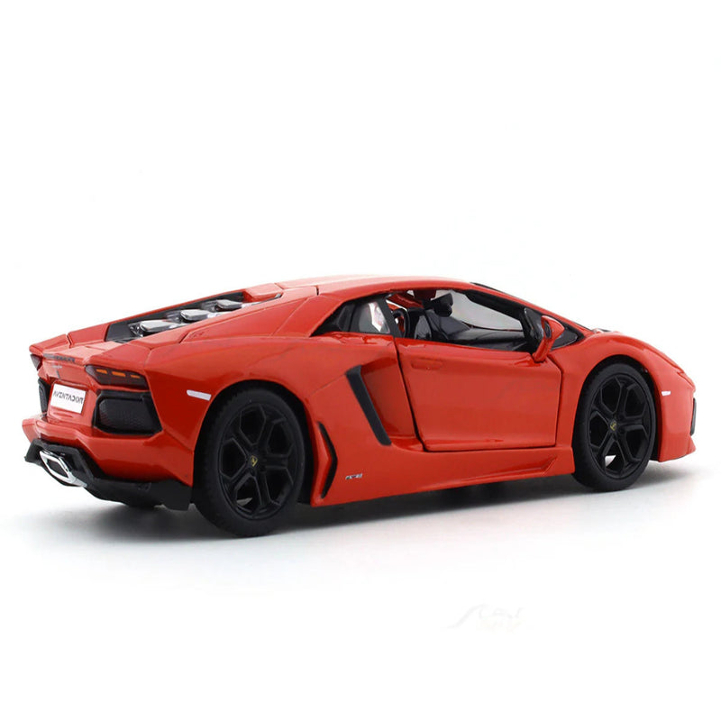 Maisto Lamborghini Aventador Coupe orange 1:24 Maisto licensed diecast Scale Model car