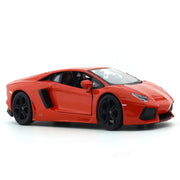 Maisto Lamborghini Aventador Coupe orange 1:24 Maisto licensed diecast Scale Model car